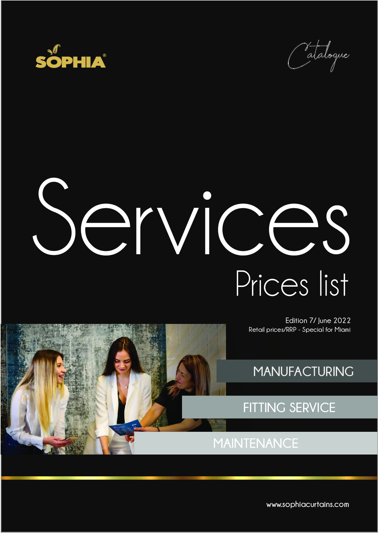 Services RRP Price List